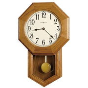 Howard Miller Elliott Wall Clock - Oak Brown