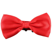 Knightsbridge Neckwear Bow Tie and Cummerbund Set - Red