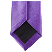 Knightsbridge Neckwear Skinny Polyester Tie - Lilac Purple