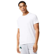 Lacoste Crew Neck 3 Pack T-Shirts - Black/Grey/White