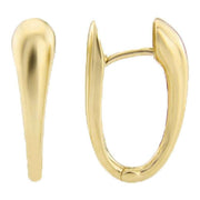 Mark Milton Tapered Earrings - Yellow Gold