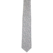 Michelsons of London Micro Floral Silk Tie - Pink