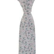 Michelsons of London Micro Floral Silk Tie - Pink