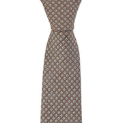 Michelsons of London Simple Diamond Silk Tie - Green