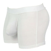 Obviously EliteMan Boxer Brief 3inch Leg - White