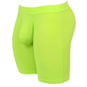 Obviously EliteMan Boxer Brief 6inch Leg - Lime