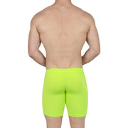 Obviously EliteMan Boxer Brief 6inch Leg - Lime