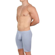 Obviously EliteMan Boxer Brief 9inch Leg - Ice Blue