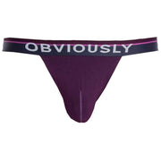 Obviously PrimeMan AnatoMAX Thong - Purple