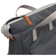 Roka Bantry B Small Sustainable Canvas Backpack - Carbon Grey