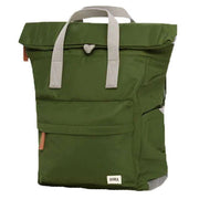 Roka Canfield B Medium Sustainable Nylon Backpack - Avocado Green