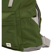 Roka Canfield B Small Sustainable Nylon Backpack - Avocado Green