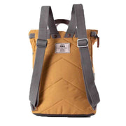 Roka Finchley A Medium Sustainable Canvas Backpack - Flax Yellow
