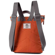 Roka Finchley A Small Sustainable Canvas Backpack - Atomic Orange