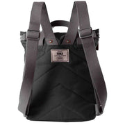 Roka Finchley A Small Sustainable Canvas Backpack - Carbon Grey