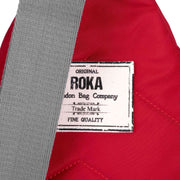 Roka Willesden B Sustainable Nylon Scooter Bag - Cranberry Red