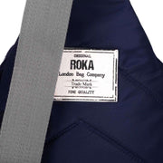 Roka Willesden B Sustainable Nylon Scooter Bag - Midnight Blue