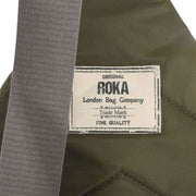 Roka Willesden B Sustainable Nylon Scooter Bag - Military Green