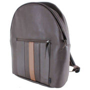Ted Baker Esentle Striped Backpack - Chocolate Brown