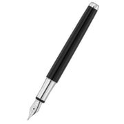 Waldmann Pens Liberty Stainless Steel Nib Fountain Pen - Black
