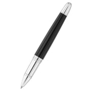 Waldmann Pens Precieux Pinstripe Roller Ball Pen - Black/Silver