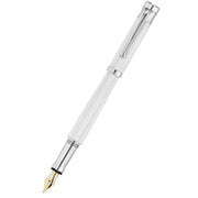 Waldmann Pens Tango Imagine 18ct Gold Nib Fountain Pen - White